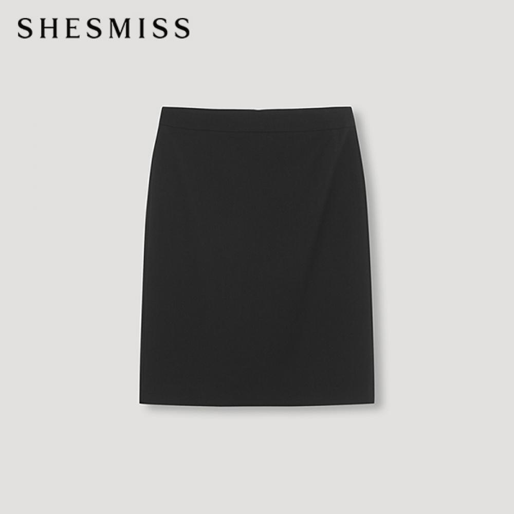 

She S miSS Solid Mini Skirt SwSSkn22010 Bk blacks/44