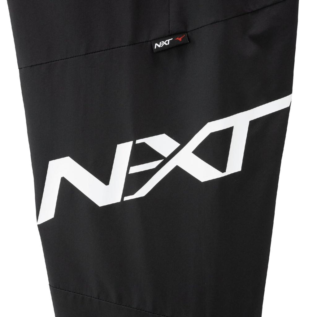 Breath Thermo Warmer Training Size M N-XT Pants, Wear, Heat-Generating Material, Water-Repellent, 32JFC740, Unisex, Black,