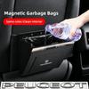 Car Collapsible Trash Bag Auto Backseat Garbage Accessories For VW Golf T‑Roc Tiguan Polo Passat T‑Cross Taigo ID.4 ID.7 Atlas