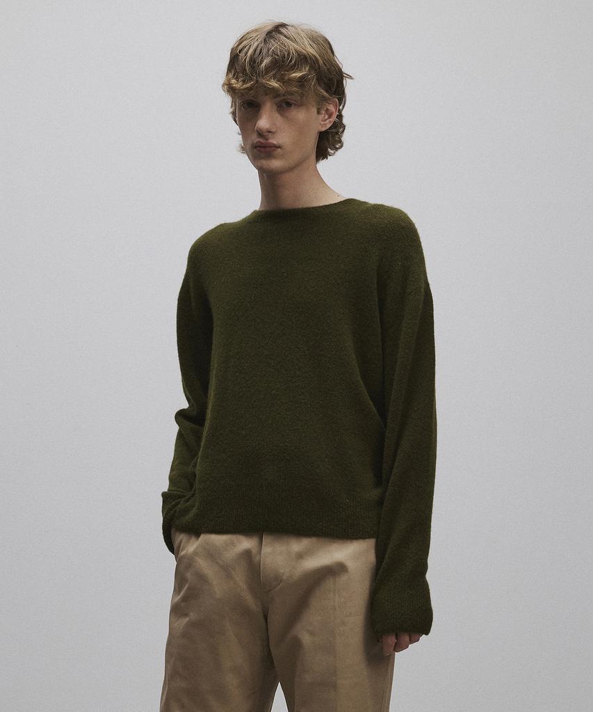 Lollingseutyudio Yak Wool Sweater Deep Olive