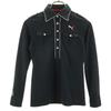 Golf Long Sleeve Polo Shirt S Black Women Used