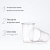 Miaojie Disposable Plastic Drinking Cups