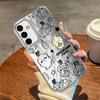 Soft Shell Phone Case for Samsung Galaxy A23 A13 A14 A55 A21s A24 A15 A16 A33 A34 A35 A36 A26 A51 A52 Cartoon Chiikawa