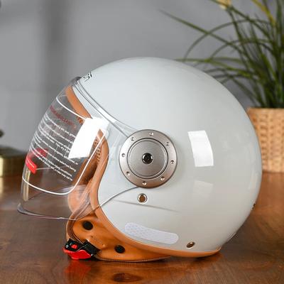 Export Motorcycle Retro Helmets for Electric Bikes and Cruiser motorcycles3/4Unisex Safety Helmet