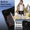Hybrid Stand Case for Samsung Galaxy Tab A8 10.5 SM-X200 X205 X207 Armor Cover With Rotating Portable Handle Grip Shoulder Strap
