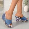 Women's Slip-On Wedge Sandals