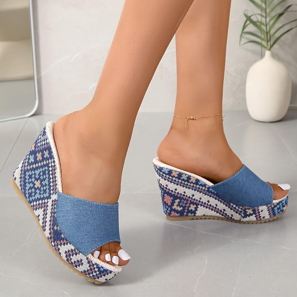 Women's Slip-On Wedge Sandals