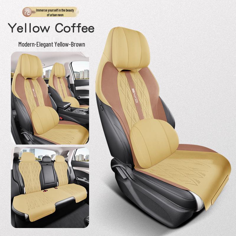 BYD Yuan PLUS Half-Pack Car Seat Cushion Cover - New Model