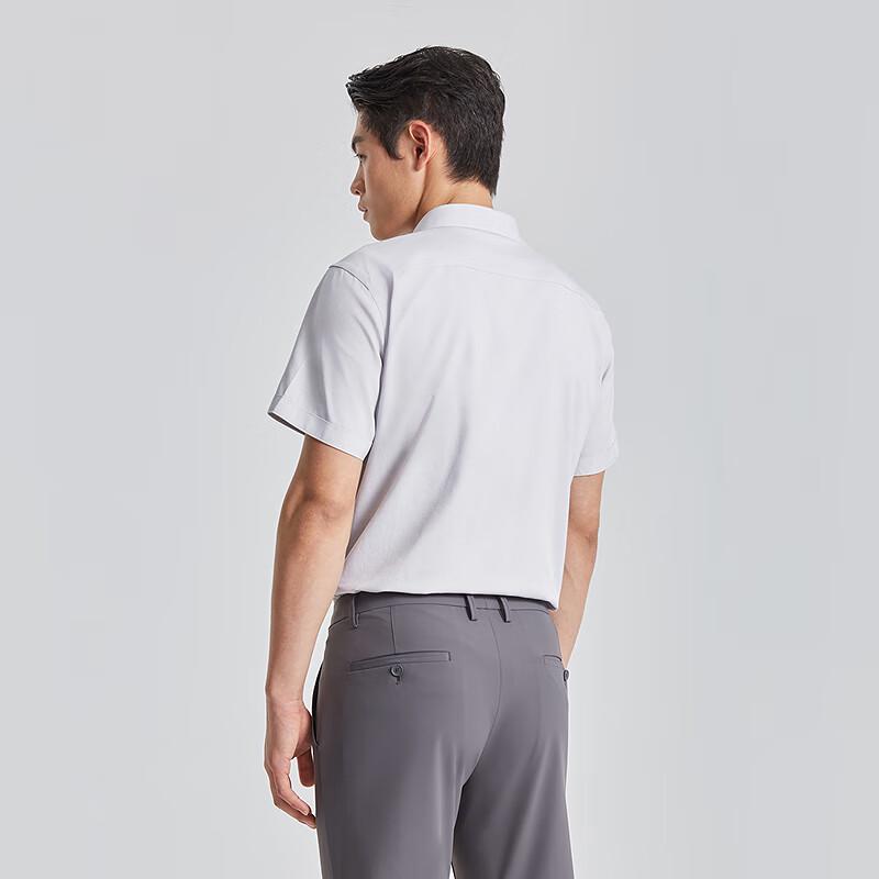 Lilanz Men's Short-Sleeve DP Non-Iron Business Shirt