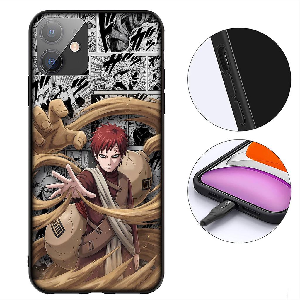 Anime Gaara Narutos Wallpaper Phone Cover for Samsung Galaxy Note 20 9 10 S8 S10 Lite S9 Plus A54 A53 A21S S10E A17 Case