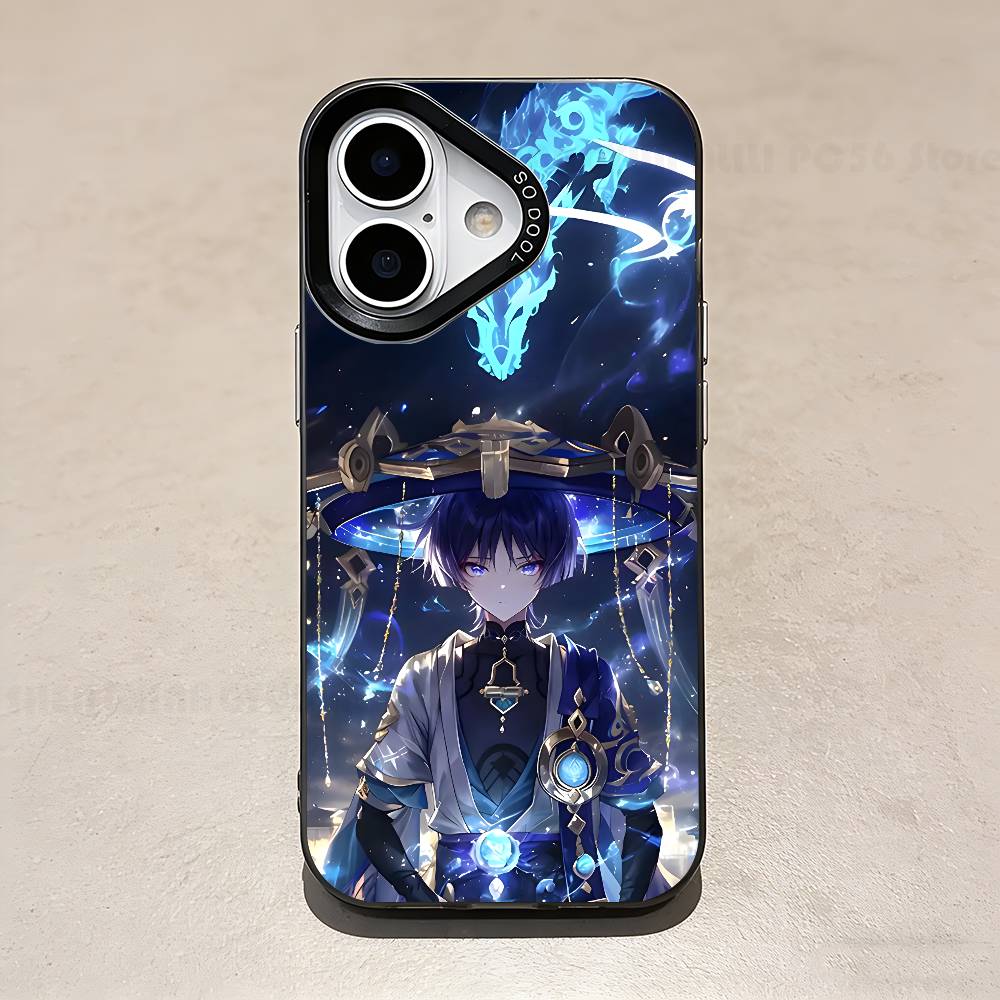 Popular Game Figure Wanderer Genshin Phone Case For IPhone 17 16e 16 15 14 13 12 Pro Max X XR XS MAX Back Cover