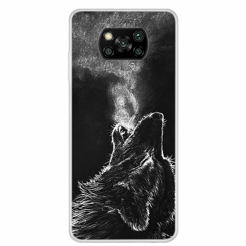 For Poco X3 Pro Case X3 NFC 6.67" Clear Marble Soft TPU Silicone Back Case for Xiaomi Poco X3 NFC Phone Covers Shockproof Fundas