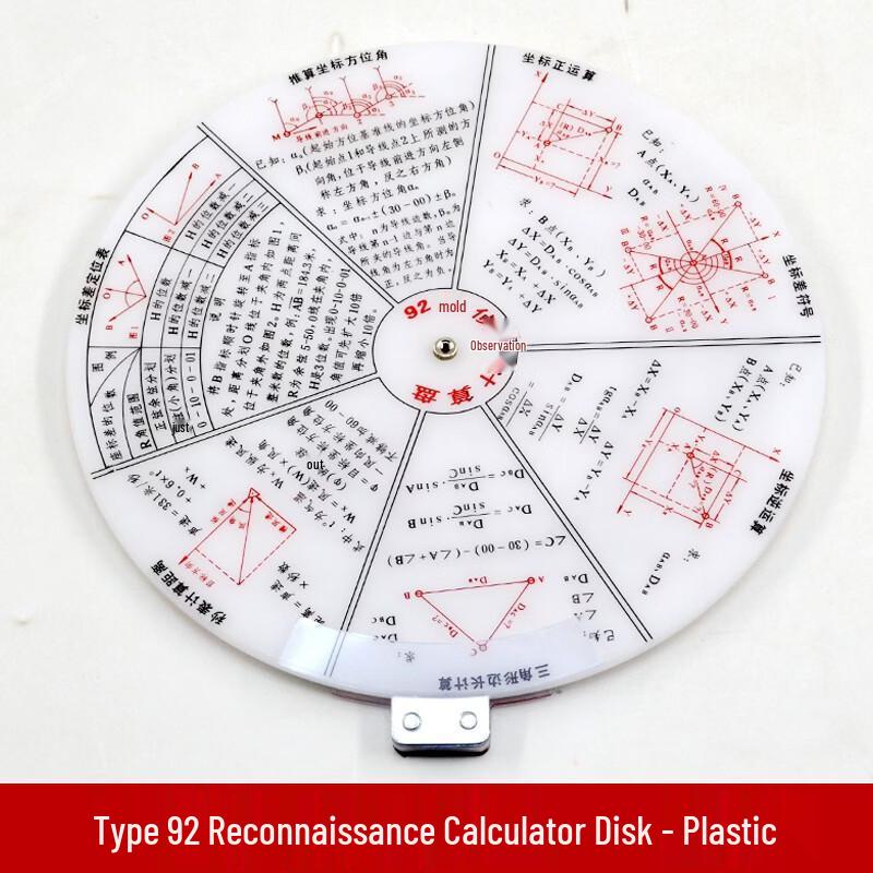 Rui Lv Multifunction Computing Disc Ruler