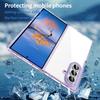 For Samsung Galaxy Z Fold7 5G Case TPU + Acrylic Phone Back Cover Anti Yellowing