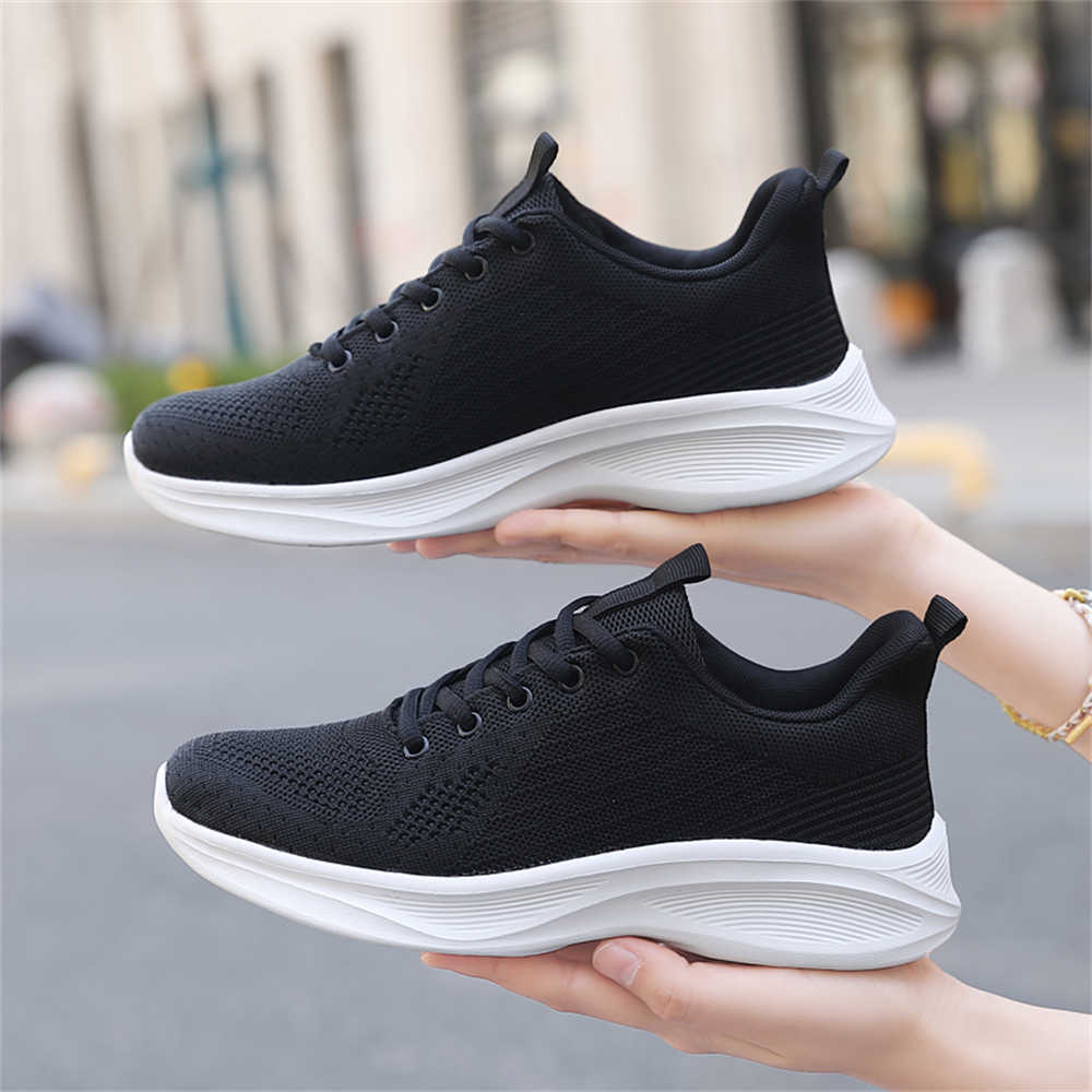 Stockings Size 37 Road Runner Platform Loafers Shoes Woman Heels For Womens Sneakers Sports Topanky Tenes Functional Upper