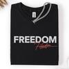Freiheit T-Shirt, Baumwoll-T-Shirt, Unisex Grafikshirt S-XL
