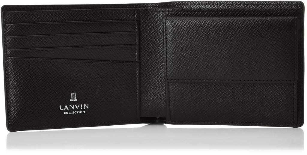 Bifold Wallet for Wallet RHEIN Black [Lanvin Collection] Wallet, Men's Wallet, Men, Men's