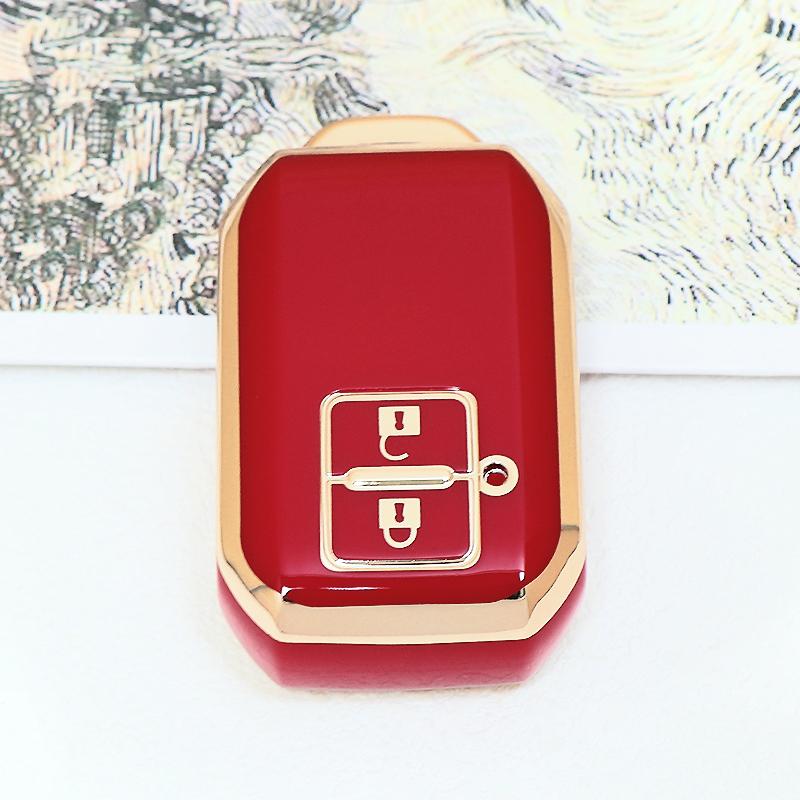 Fashion TPU Car Remote Key Case Cover Shell For Suzuki Ertiga Swift Wagon R 2 Button Protected Holder Keyless Fob Accessories