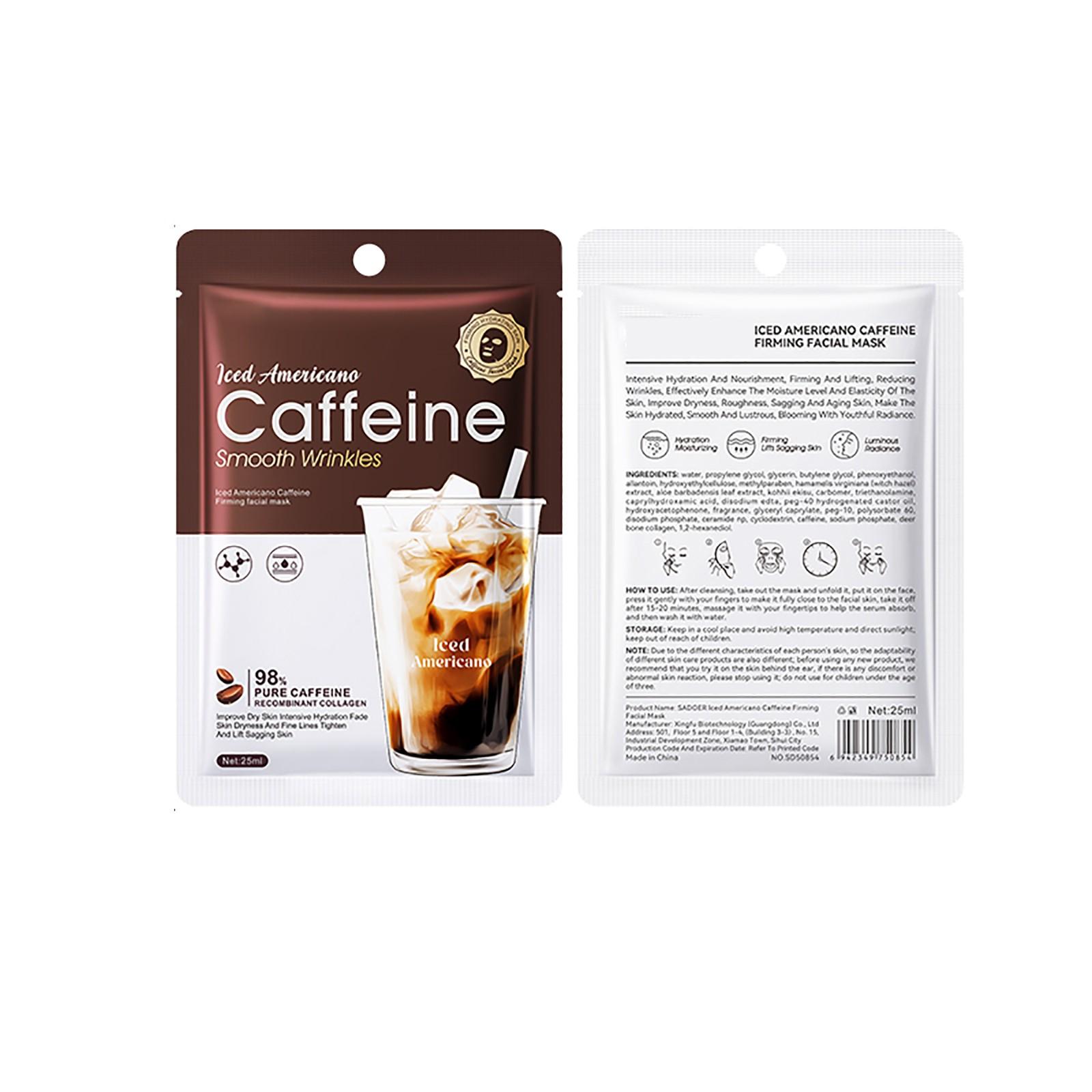 

Iced American Caffeine Firming Facial Mask Увлажняющая маска для лица 25 мл