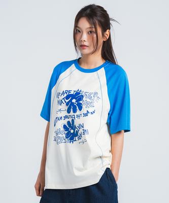 STREET STANDARD Raglan T-Shirt Blue