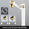 Xuan Yong Black Gold Swivel Basin Faucet
