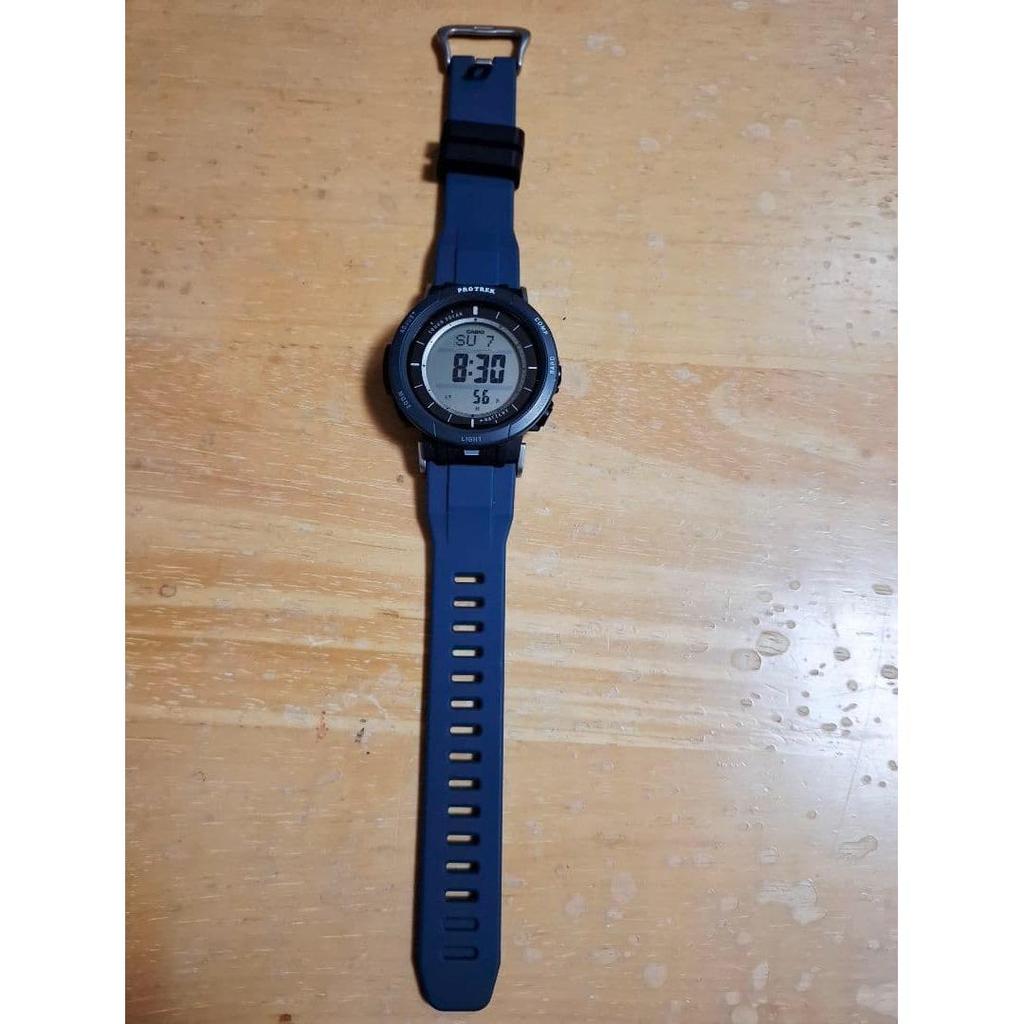 Used CASIO PRO TREK digital watch body