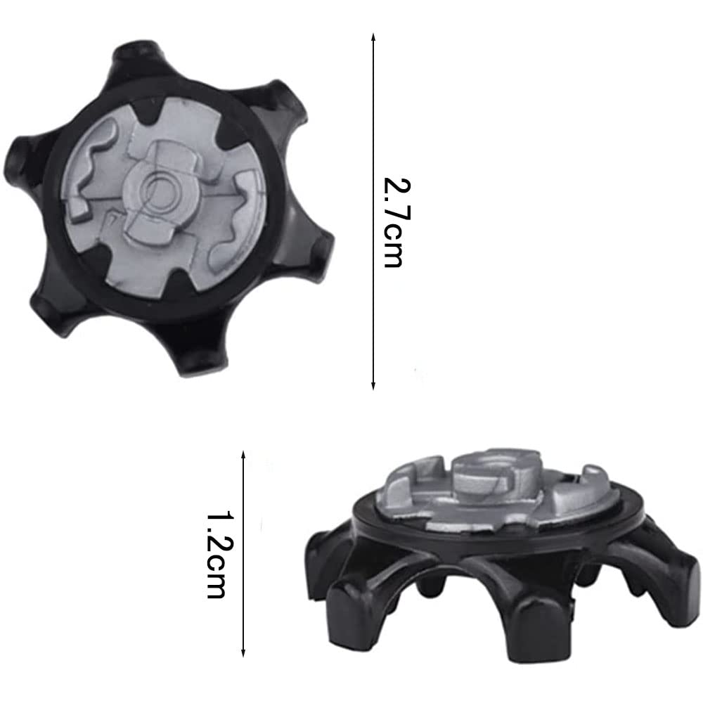 Samcos Golf Spikes Replacement Golf Shoes Spikes Studs 20 Pieces