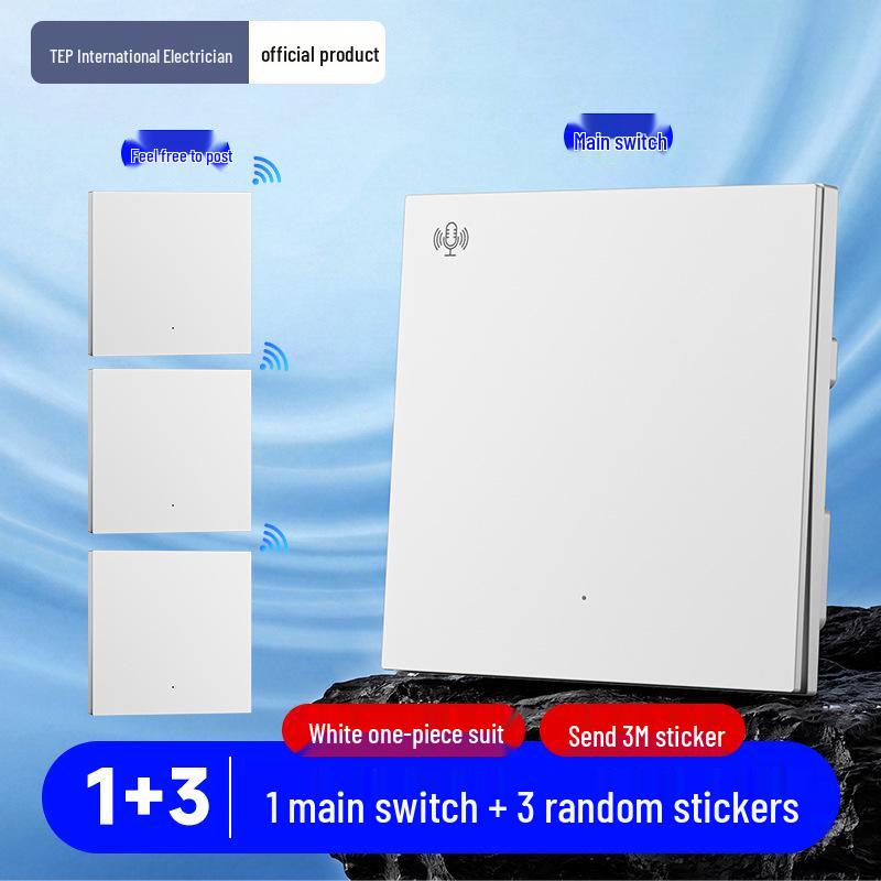 Smart Voice-Controlled Wireless Light Switch Panel