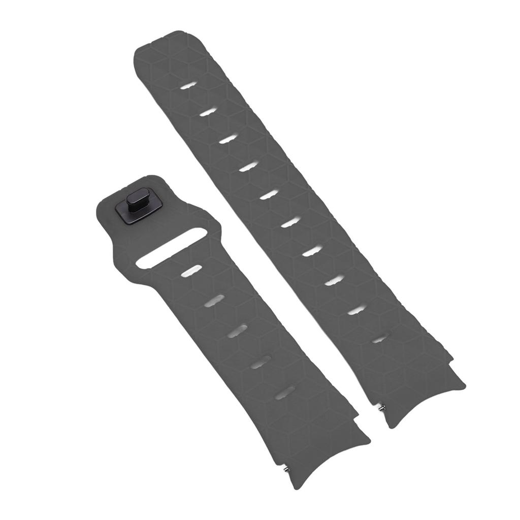 Klockarmband Silikon Fotbollstextur Snabbfäste Dubbelfärgat Klockarmband för Galaxy Watch 6 5