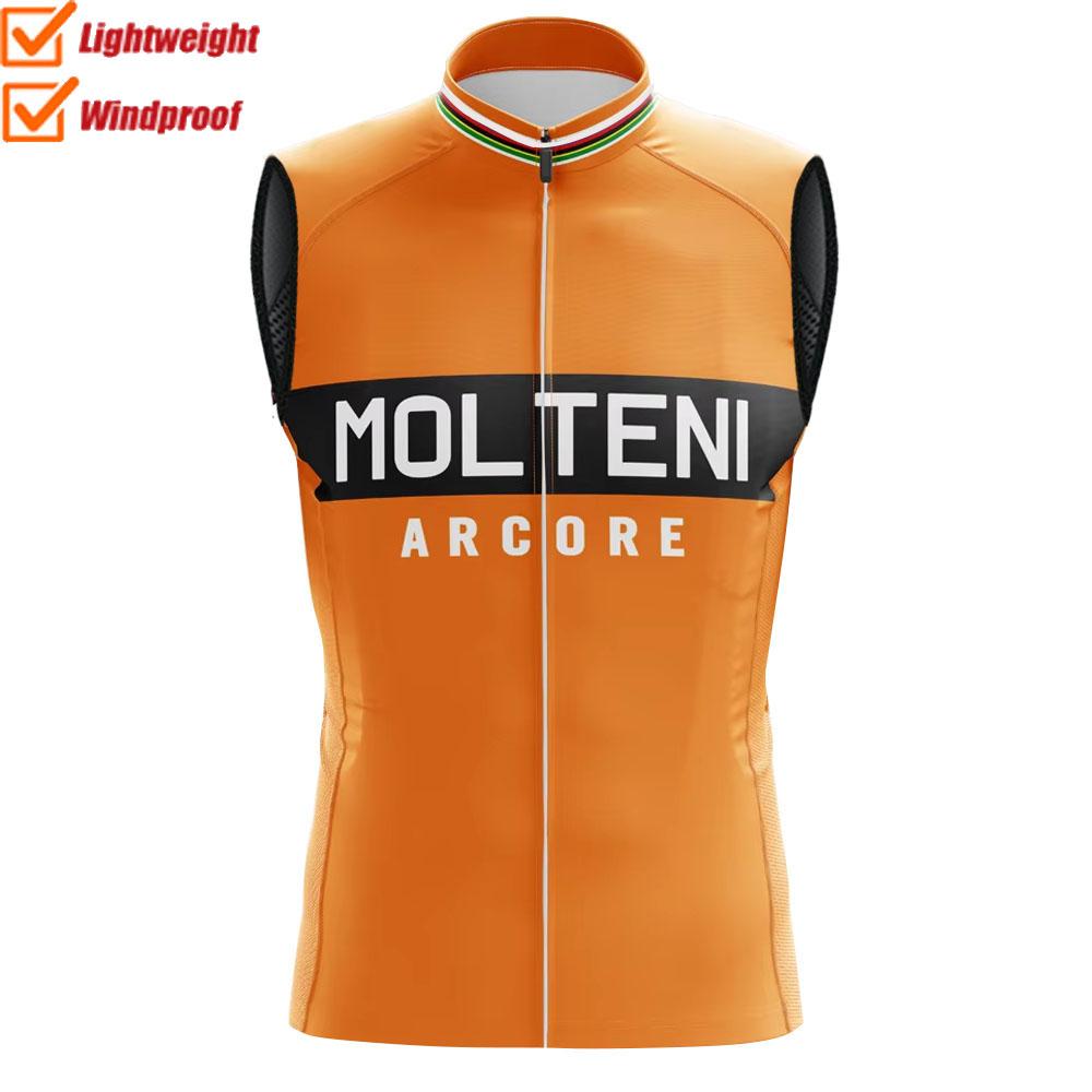Retro Classic Molteniful-Team Cycling Jersey Set Summer Clothing Kits Men Road Bike Shirt Suit Bicycle Bib Shorts