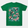 Unisex Fashion TShirt Chickadees In The Wild Rose Pink And Blue Print TShirt Plus Size S-5XL T-Shirt 100%Cotton Tops O Neck Short Sleeve Tees