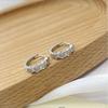 French Silver Zirconia Heart Stud Earrings: Elegant, Sweet, and Versatile Accessories