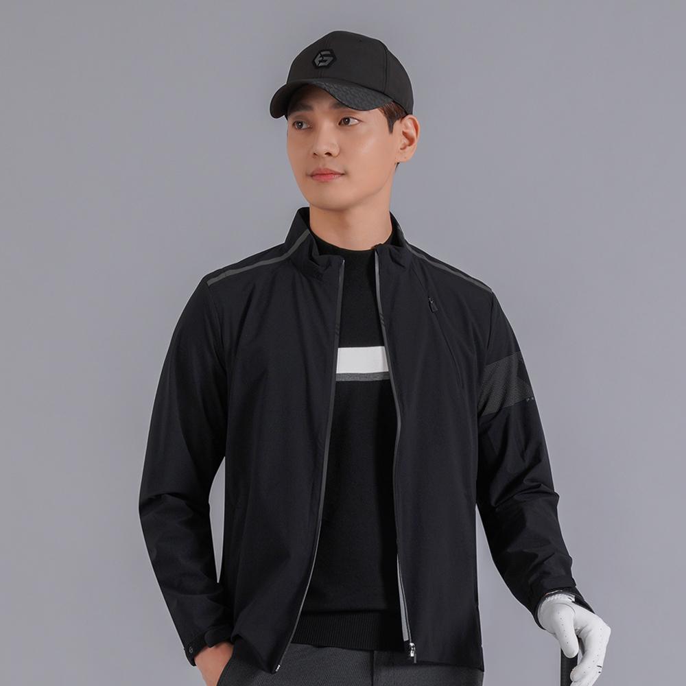 Elle Golf Men'S Waterproof Jacket With Big Sleeve Print_6H51352