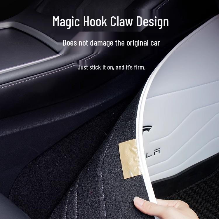 Anti-kick and dirt protection pads for Tesla Model YL/Y/3 center console sides