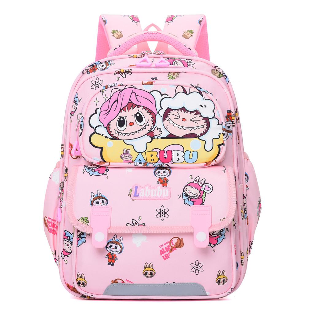 Cute Cartoon Labrador Backpack For Kids Durable Nylon School Bag For Boys And Girls