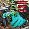 Claw Gardening Gloves: Stab-Proof Latex Protective for Planting and Digging