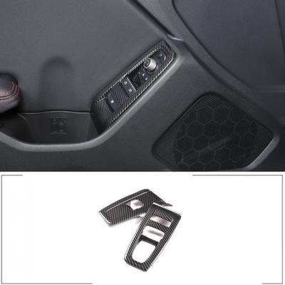 ABS Carbon Fiber Door Armrest Window Lift Trim For Toyota 86/Subaru BRZ -23