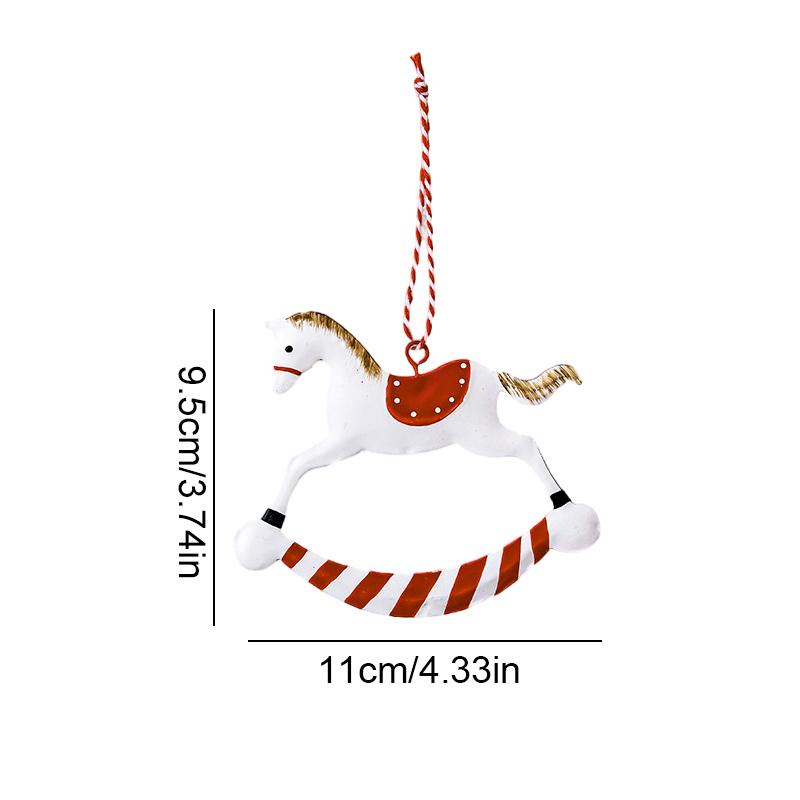 

Железный Дед Мороз Маленькая Подвеска Трость Барабаны Подарочная Коробка Электронная почта Рождественские Украшения