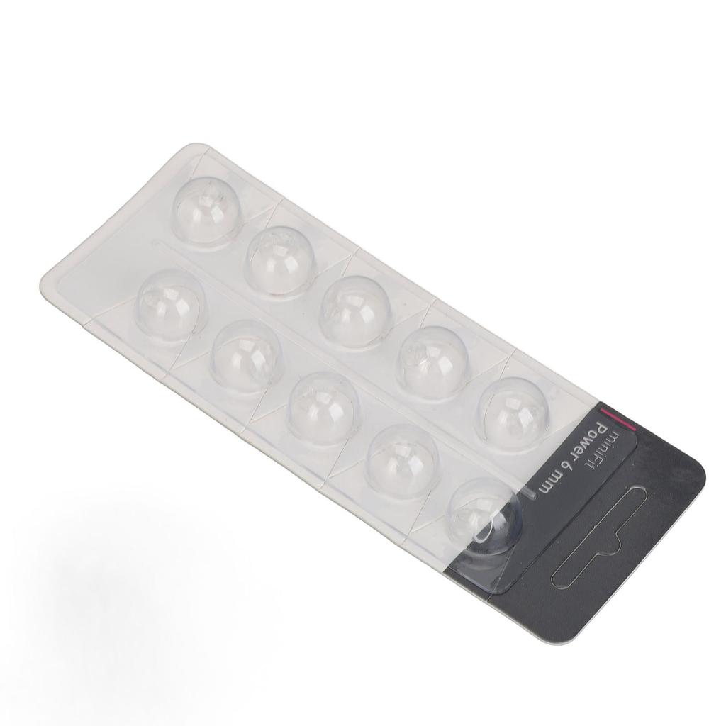 10PCS Hearing Ear Tips Higher Transparency Dual Layer Closed Comfortable Anti Static Sound Aid Domes