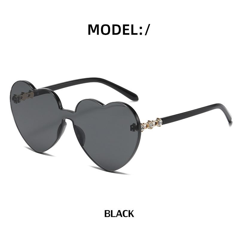 

Personality Peach Heart Love Sunglasses Female Feeling Birthday Party Decoration Sunglasses Male Tide