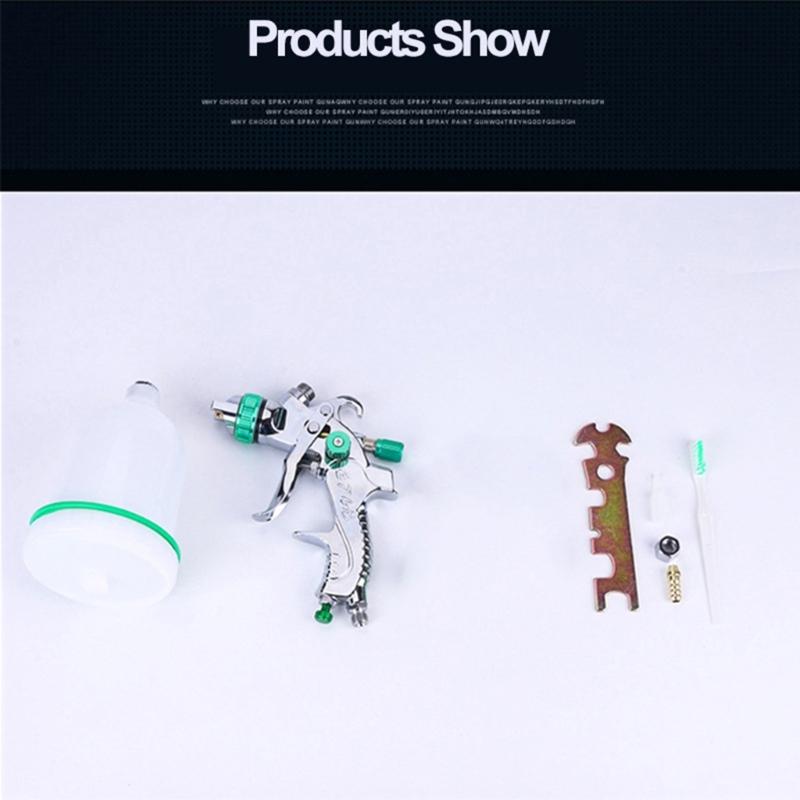 Air Spray Guns Professional Air Paint Kits with 4 Nozzles 1.4/1.7/2.0/2.5mm Nozzle and 600cc Cups for Painting