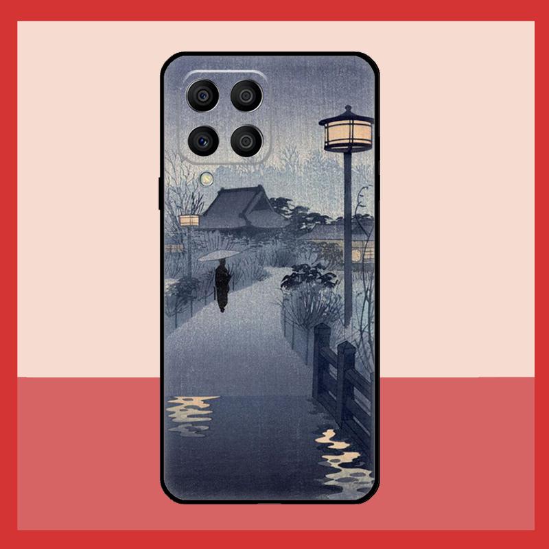 Ukiyo-e Japanese Art Case For Samsung Galaxy M31 M21 M13 M33 M53 M15 M35 M55 M16 M36 M56 M12 M32 M52 M14 M34 M54