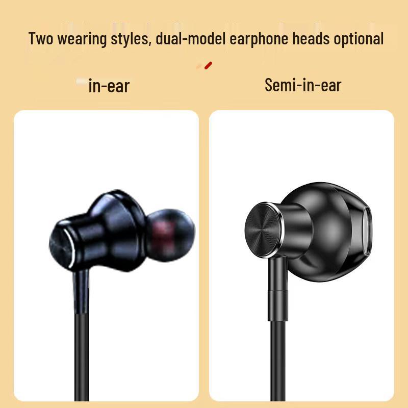 2026 High-End Bluetooth Neckband Headphones for Huawei, Oppo, Vivo, Sony - Large Battery, Unisex.