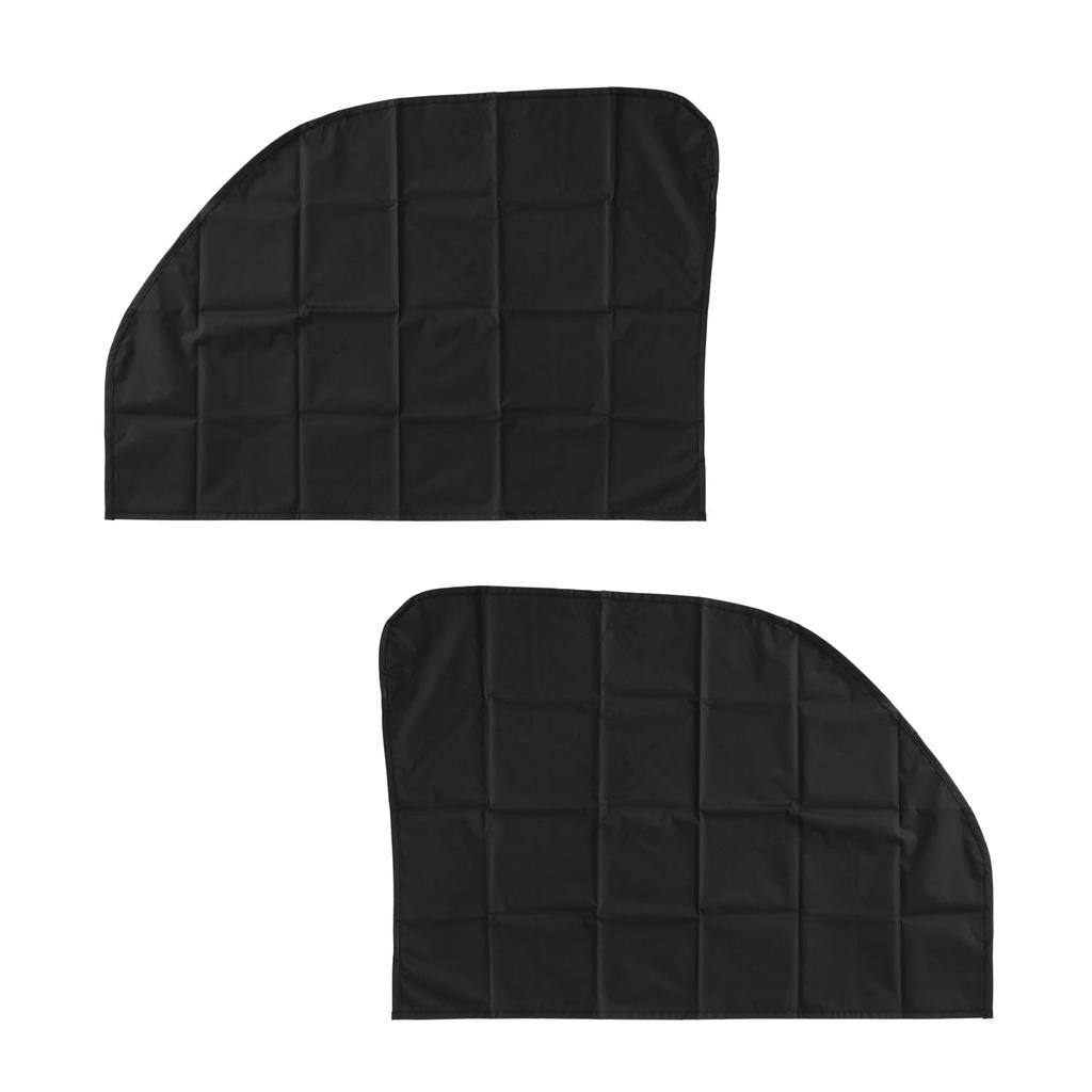 SEIWA Magnetic Front and Side Curtains IMP275 for Daihatsu Hijet Cargo and Atrai Toyota Pixis and Subaru Sambar Magnetic Full Blackout Set of 2 for