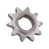 10 Teeth Sprocket, 25H 10T Motor Sprocket H Hole 1020 Motor Sprocket H Hole Stable Performance High Hardness Steel Pinion Gear