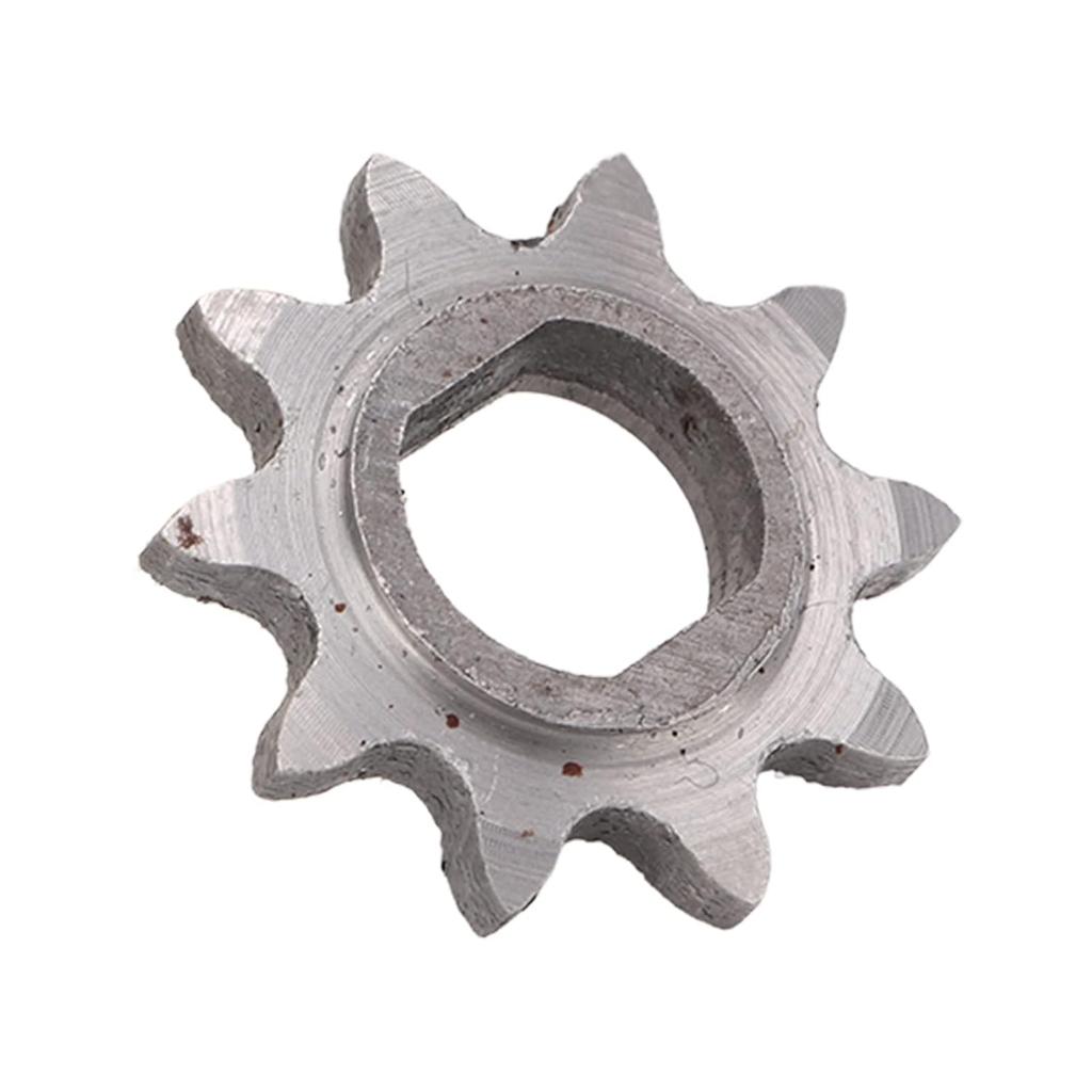 10 Teeth Sprocket, 25H 10T Motor Sprocket H Hole 1020 Motor Sprocket H Hole Stable Performance High Hardness Steel Pinion Gear