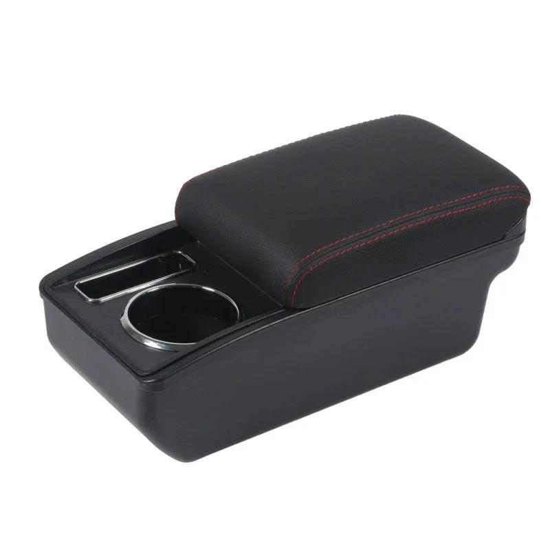 For Seat Ibiza Armrest Box For Seat Ibiza 6j Ibiza 6L Car Armrest Auto Storage Box 2010-2019 Dedicated Retrofit Car Accessories