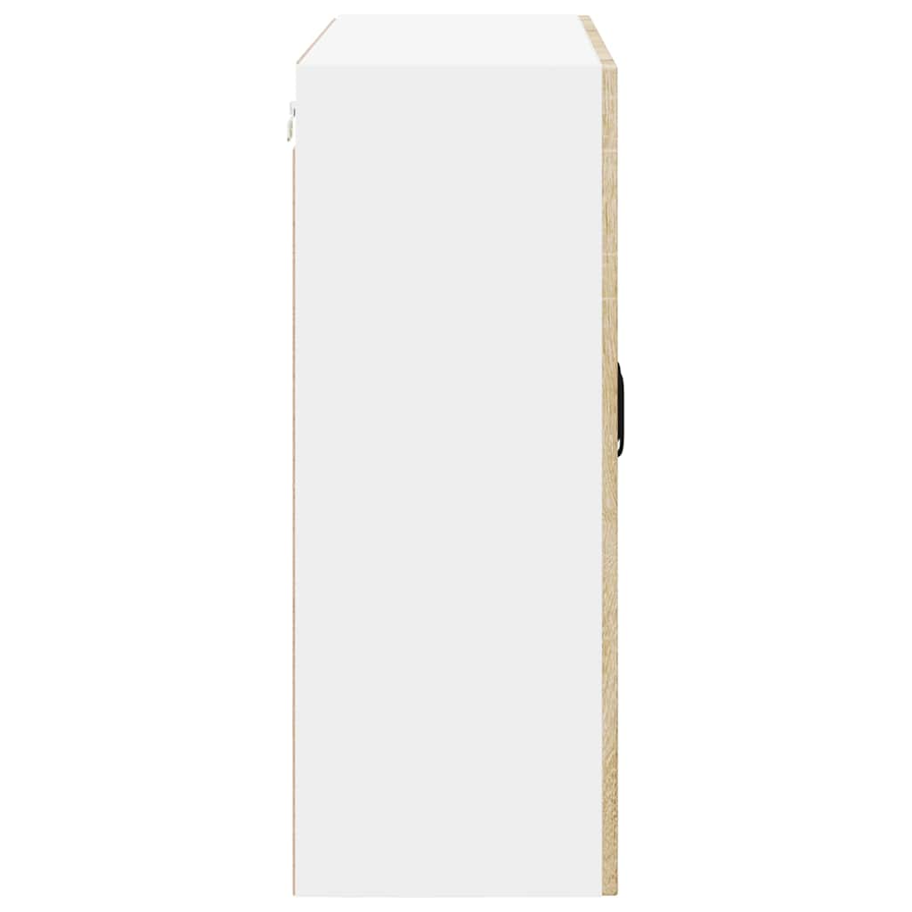 Wall Cabinet LUCCA Sonoma Oak 80 x 31 x 80 cm Particleboard