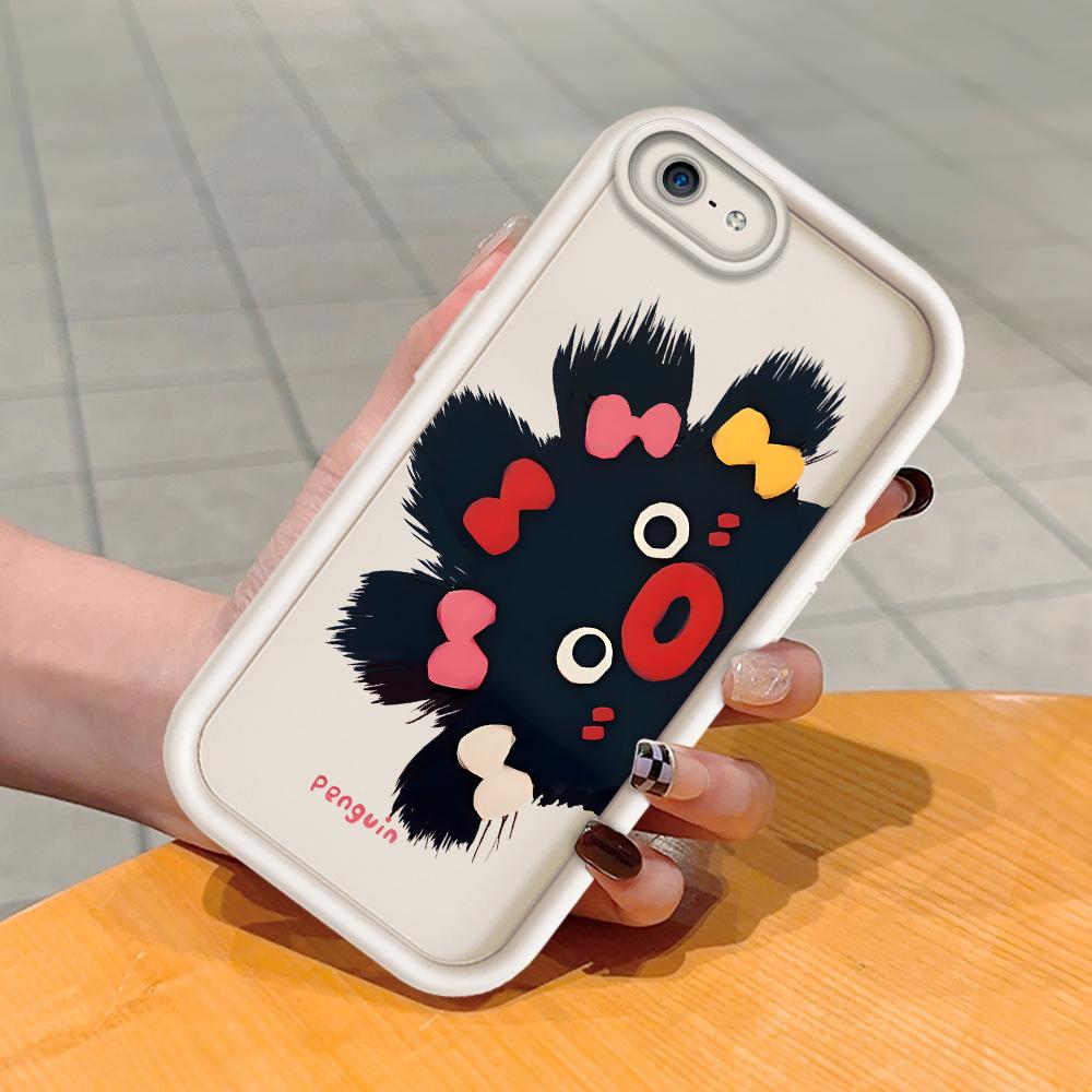 Model de imprimare cu scară pătrată din silicon moale Carcasă pentru telefon Acoperă completă Cameră cu protecție antișoc Carcasă din cauciuc pentru iPhone Infinix Tecno OnePlus