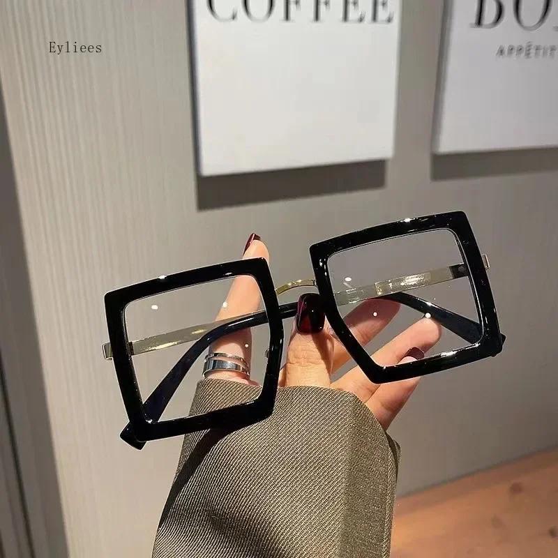 Women Square Transparent Eyeglasses Fashion Myopia Glasses Retro Minus Diopter Eyeglasses Optical Spetacles Prescription Óculos